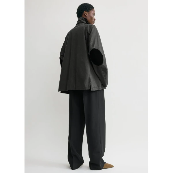 Toteme Country jacket in Washed black, view 4