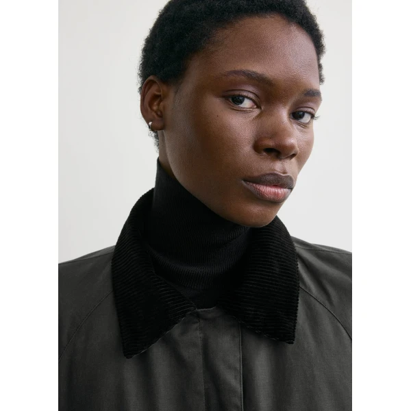Toteme Country jacket in Washed black, view 6