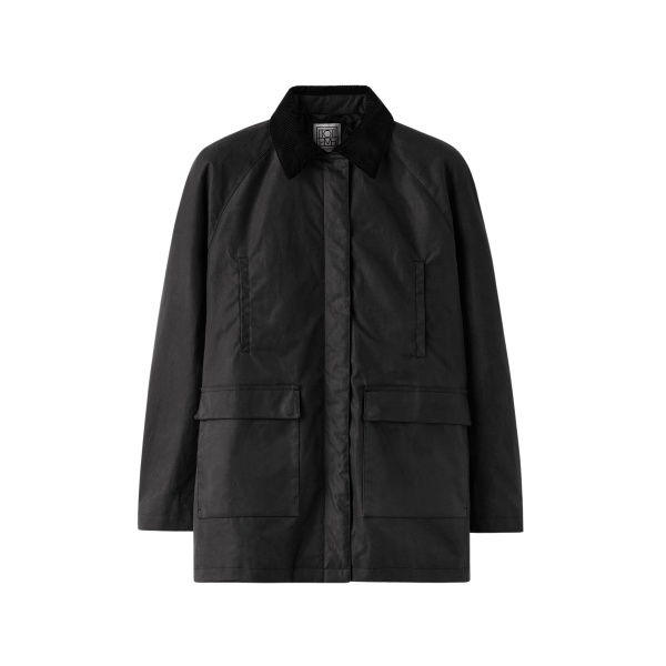 Totême Country jacket in Washed black - Jackets - Scandinavian Minimalist Luxury at Luxury Shoes 