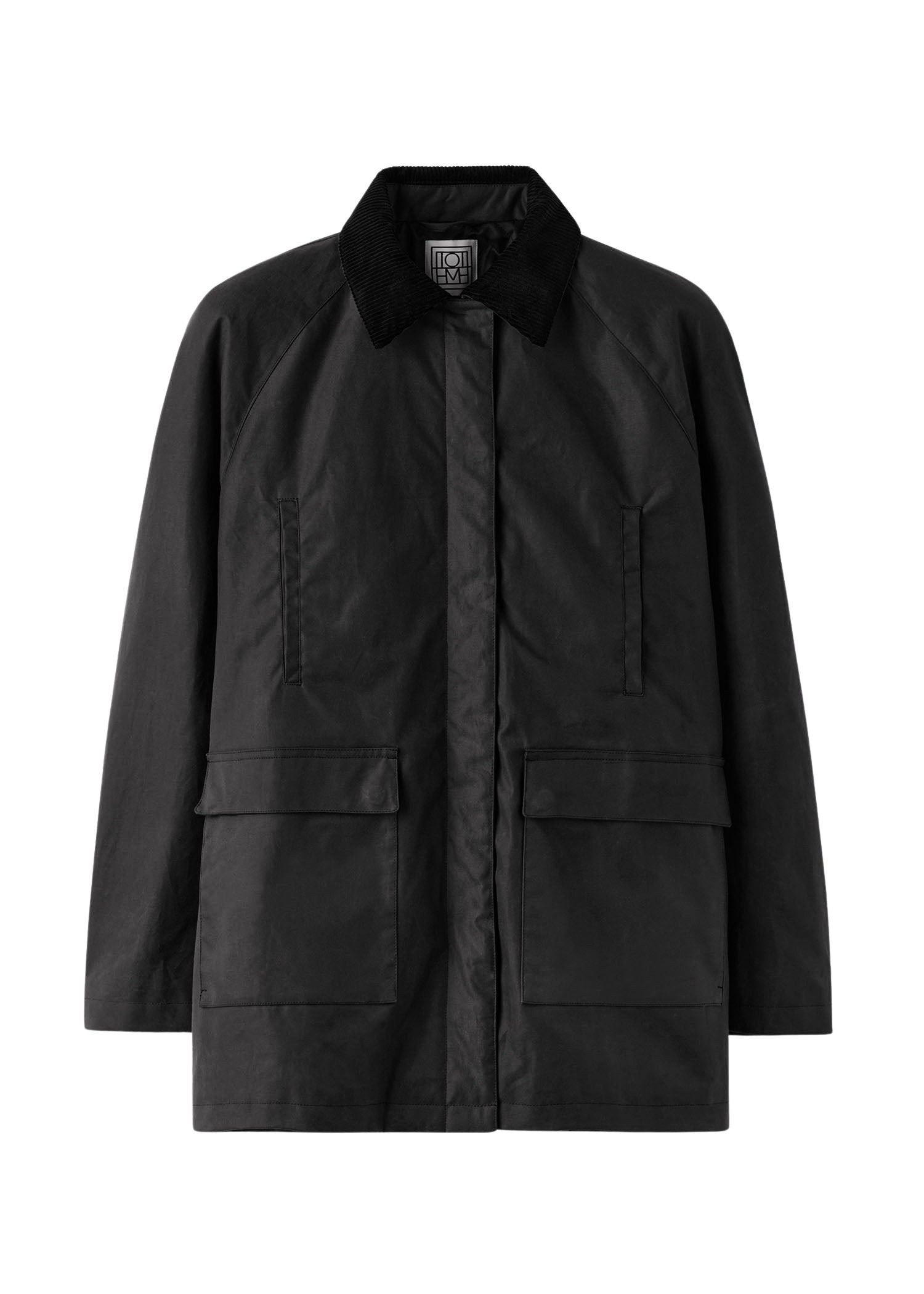 Totême Country jacket in Washed black - Jackets - Scandinavian Minimalist Luxury at Luxury Shoes 