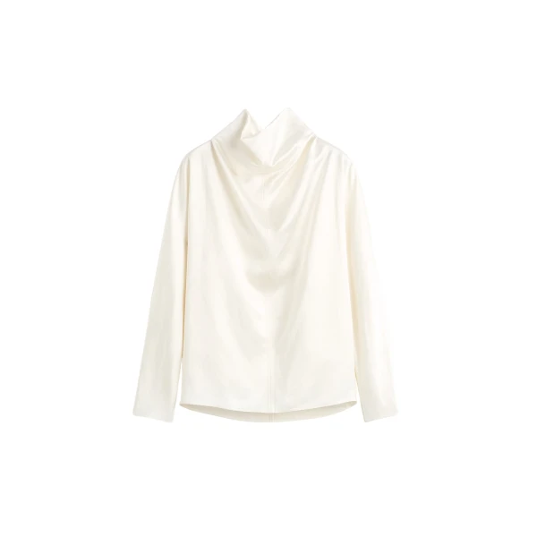 Toteme Cowl neck blouse in White