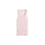 Toteme Crinkled gauze tank in Bloom Top