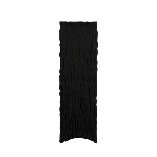 Toteme Crinkled knit skirt in Black