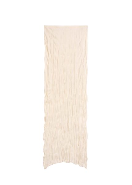 Totême Crinkled knit skirt in Pale apricot - Skirts - Scandinavian Minimalist Luxury at Luxury Shoes 