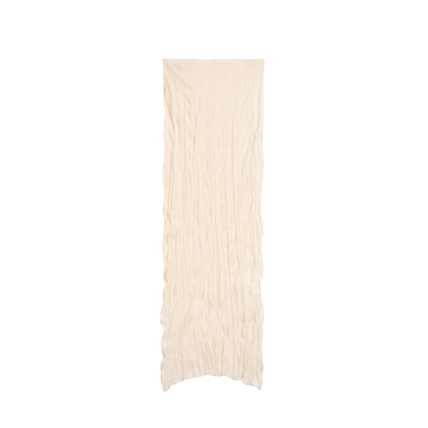 Toteme Crinkled knit skirt in Pale apricot