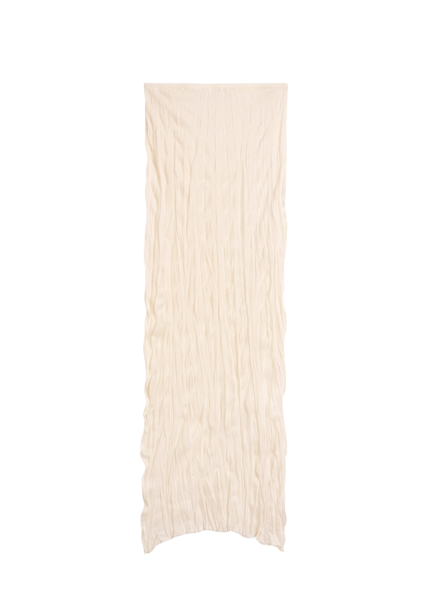 Totême Crinkled knit skirt in Pale apricot - Skirts - Scandinavian Minimalist Luxury at Luxury Shoes 