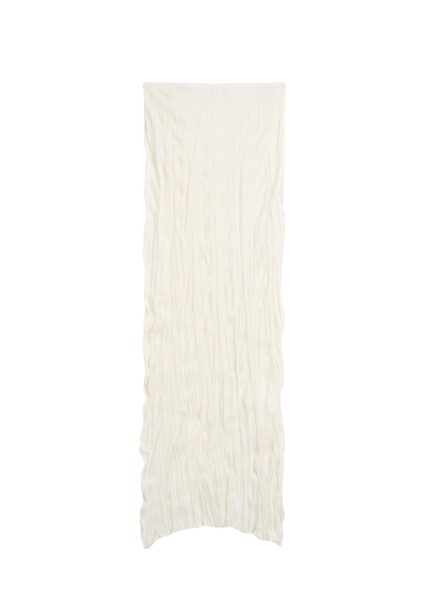Totême Crinkled knit skirt in White - Skirts - Scandinavian Minimalist Luxury at Luxury Shoes 
