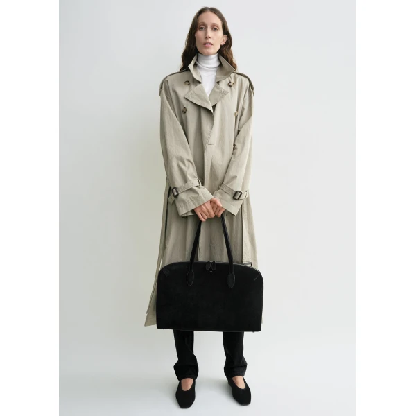 Toteme Crisp summer trench in Clay Coat, view 3