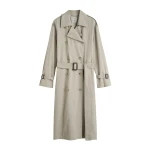 Toteme Crisp summer trench in Clay Coat