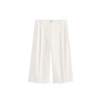 Toteme Cropped trousers in White