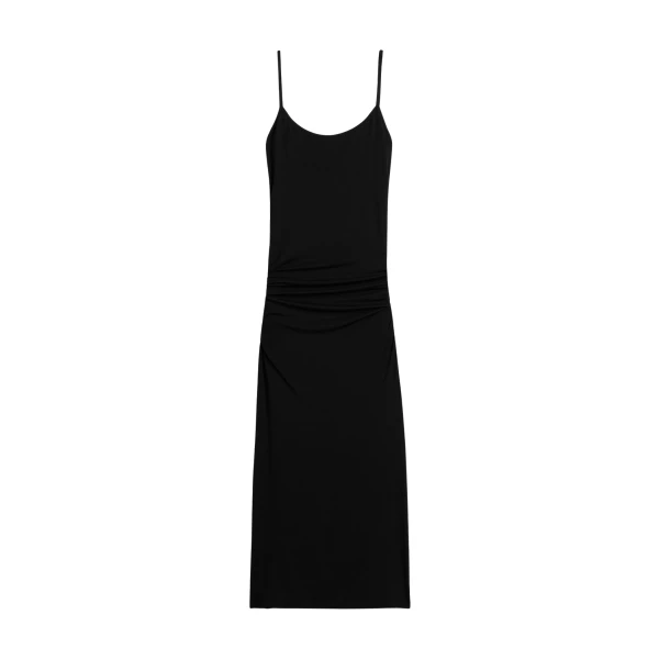 Toteme Draped slip dress in Black