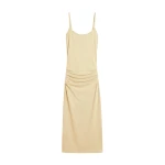 Toteme Draped slip dress in Buttercup