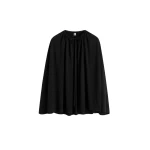 Toteme Drawstring cape in Black
