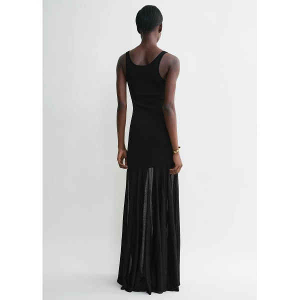 Toteme Evening tank dress in Black, view 4