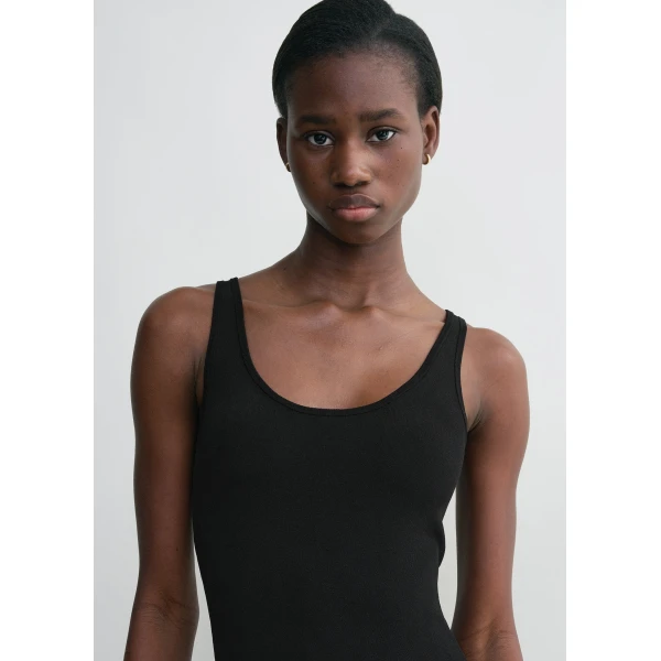 Toteme Evening tank dress in Black, view 5