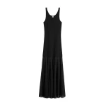 Toteme Evening tank dress in Black