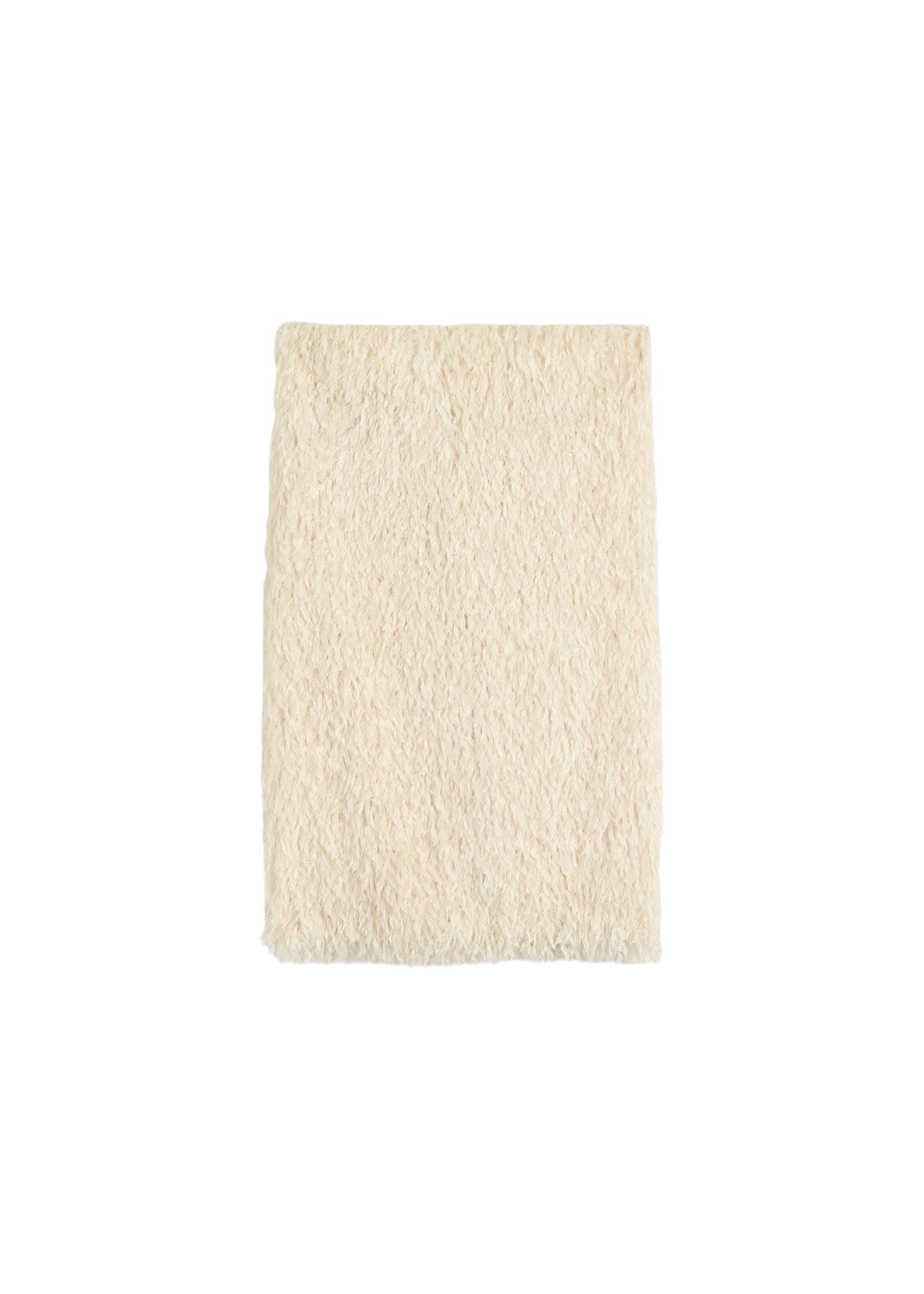 Totême Feathered-jersey skirt in Eggshell - Skirts - Scandinavian Minimalist Luxury at Luxury Shoes 
