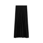 Toteme Flared jersey skirt in Black