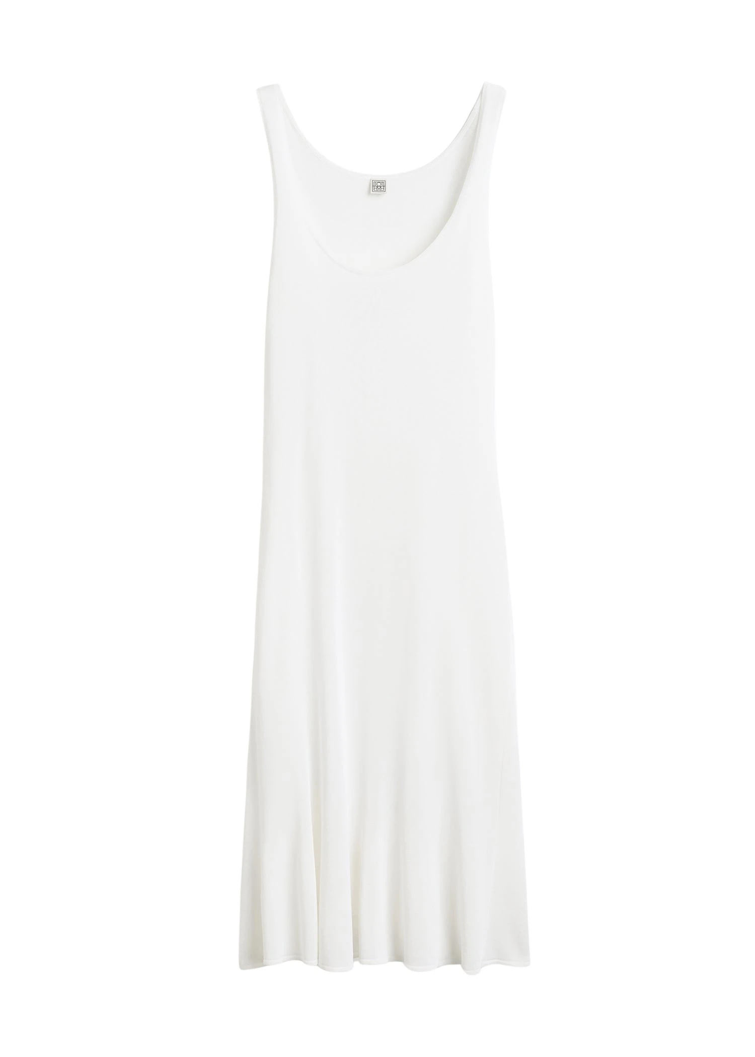 Toteme-Fluted-hem-dress-in-Optic-white18304_nobg Toteme Fluted hem dress in Optic white