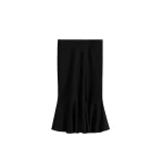 Toteme Fluted knit skirt in Black