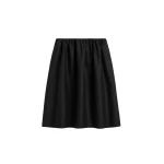 Toteme Gathered evening skirt in Black