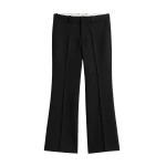 Toteme Kick flare trousers in Black