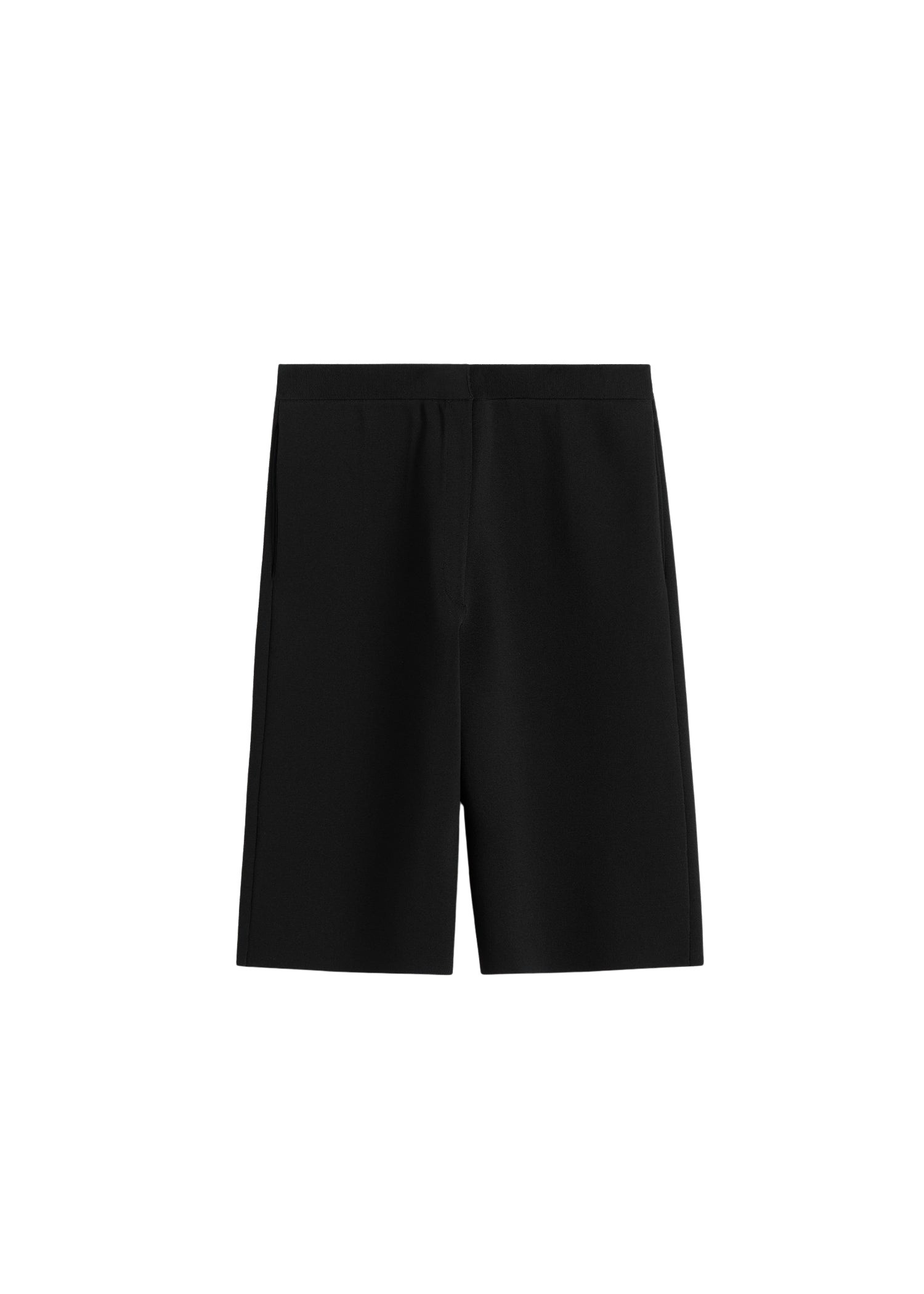 Totême Knit shorts in Black - Shorts - Scandinavian Minimalist Luxury at Luxury Shoes 