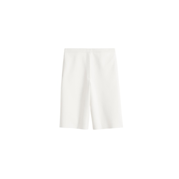 Totême Knit shorts in White - Shorts - Scandinavian Minimalist Luxury at Luxury Shoes 