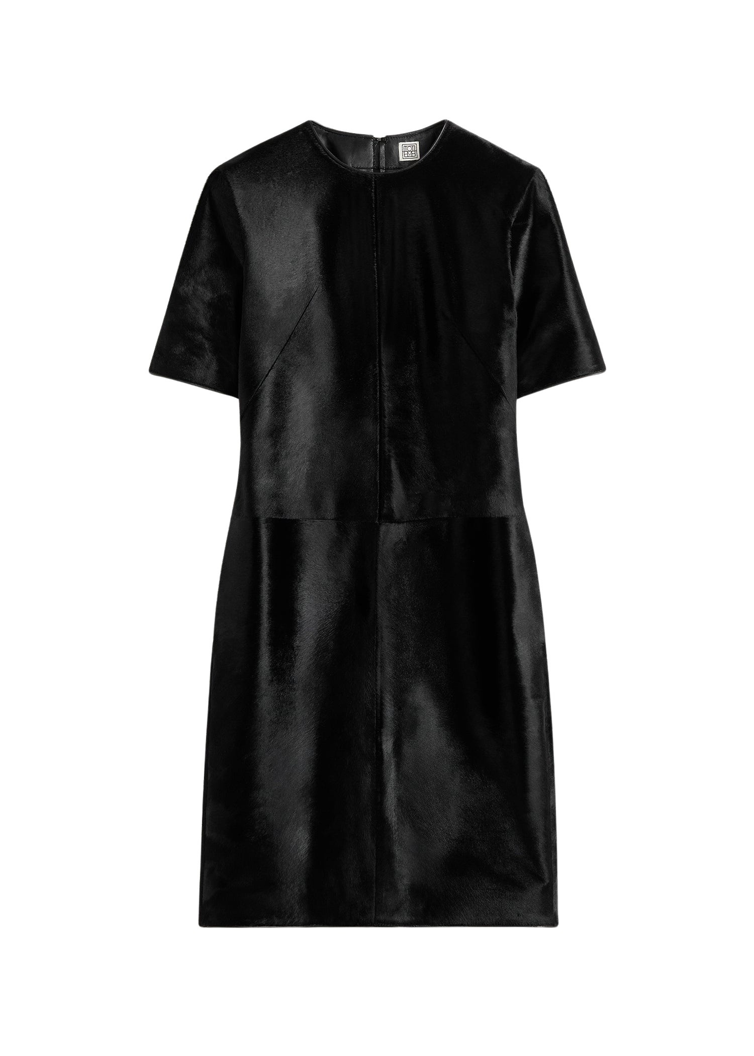 Totême Leather dress in Black - Dresses - Scandinavian Minimalist Luxury at Luxury Shoes 