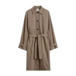 Toteme Light spring trench in Hazel Coat