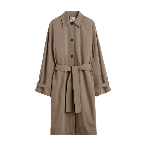 Toteme Light spring trench in Hazel Coat