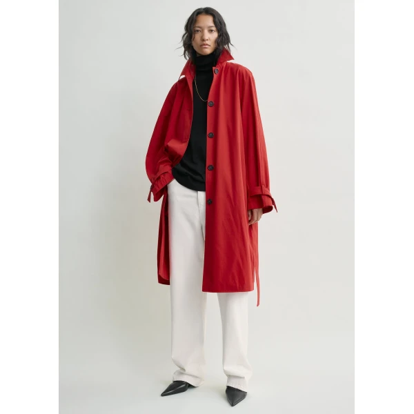 Toteme Light spring trench in Poppy Coat, view 2