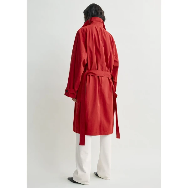 Toteme Light spring trench in Poppy Coat, view 4