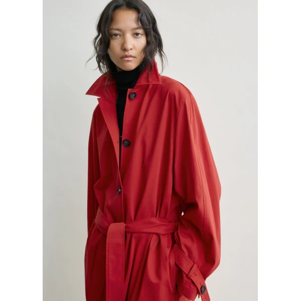 Toteme Light spring trench in Poppy Coat, view 5