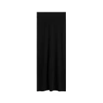 Toteme Long knit skirt in Black