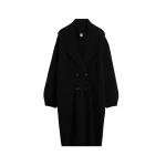 Toteme Long shawl-lapel cardigan in Black