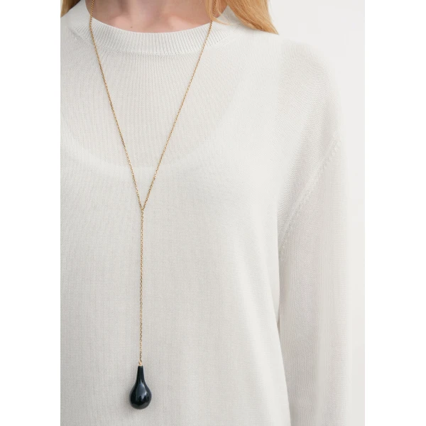 Toteme Long-sleeve tee knit in White, view 6