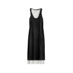 Toteme Mohair knit tank dress in Black