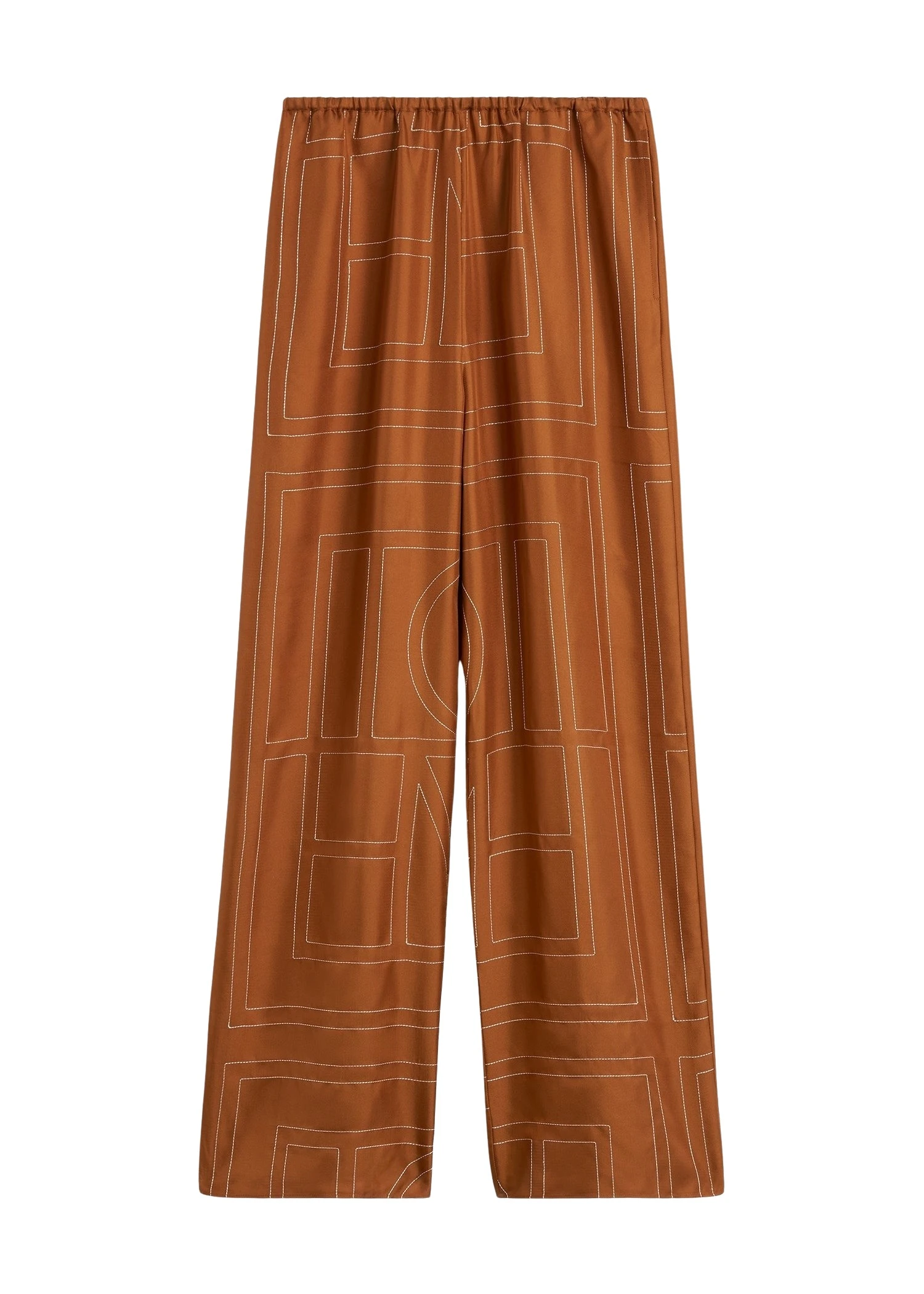 Toteme-Monogram-silk-pj-bottoms-in-Terracotta76015_nobg Toteme Monogram silk pj bottoms in Terracotta