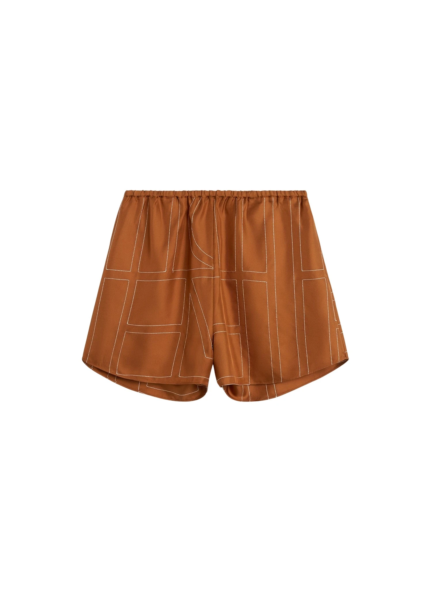 Toteme-Monogram-silk-pj-shorts-in-Terracotta83569_nobg Toteme Monogram silk pj shorts in Terracotta