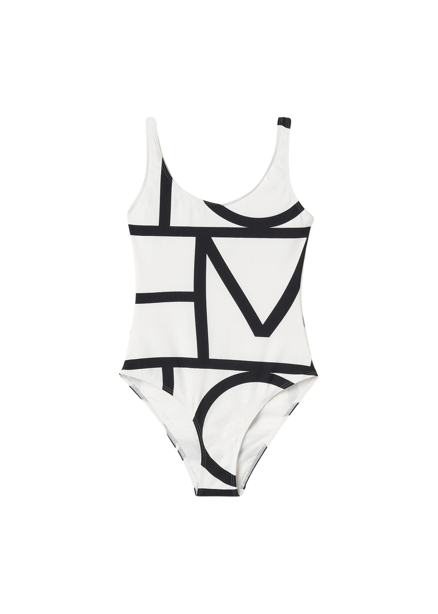 Toteme-Monogram-swimsuit-in-Tofu71652_nobg Toteme Monogram swimsuit in Tofu