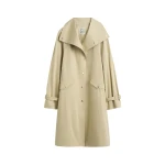 Toteme Oversized cotton trench in Beige Coat