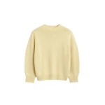 Toteme Oversized crew knit in Buttercup