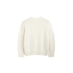 Toteme Oversized crew knit in Macadamia