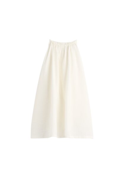 Totême Parachute halter top in Off-white - Tops - Scandinavian Minimalist Luxury at Luxury Shoes 