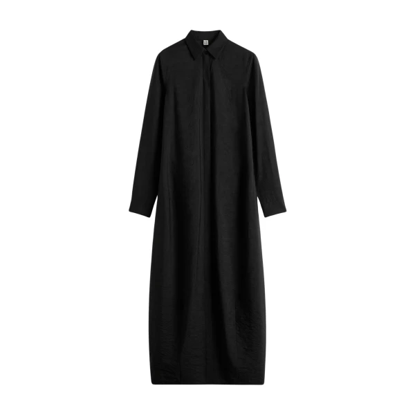Toteme Parachute shirtdress in Black Dress