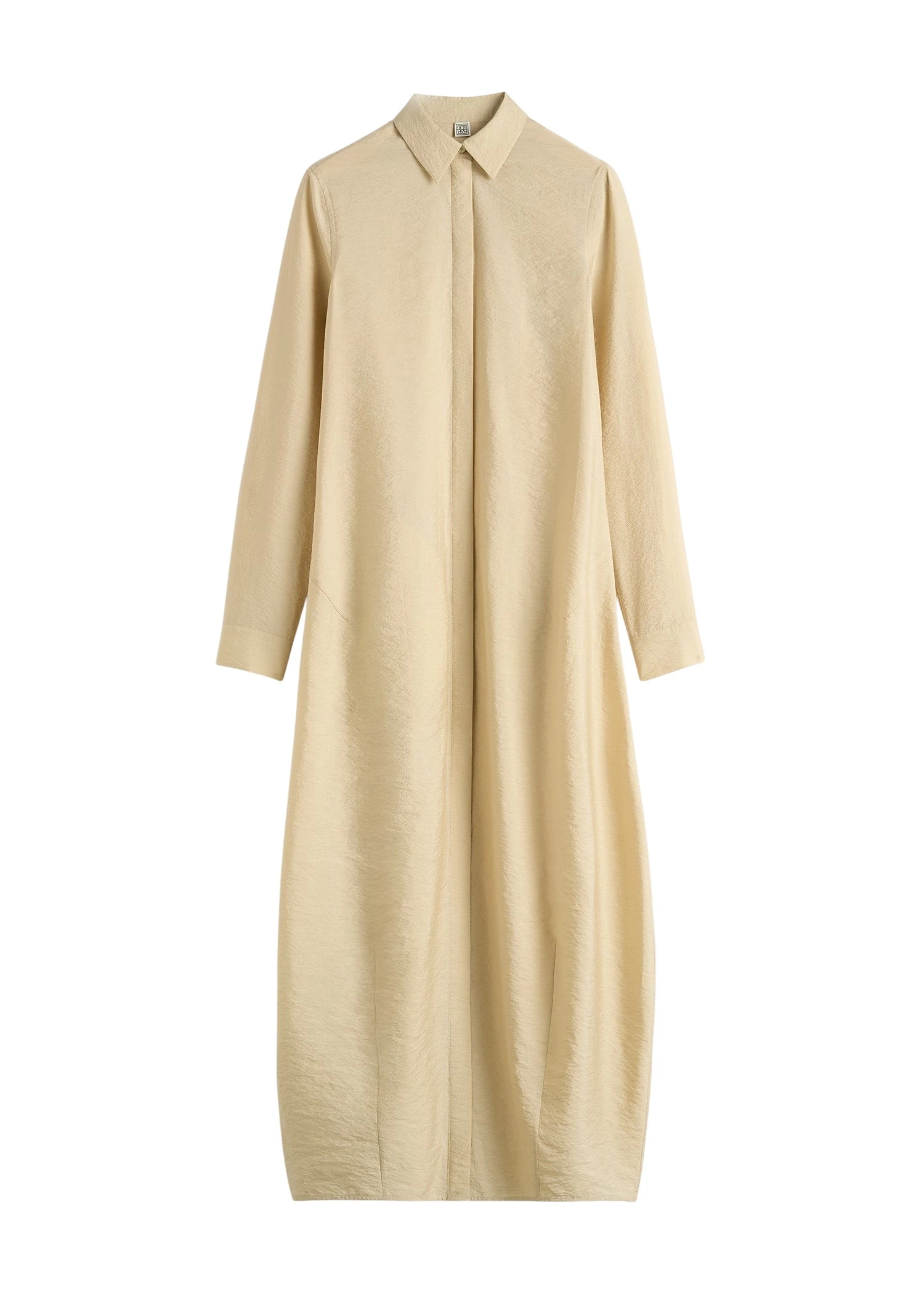 Toteme Parachute shirtdress in Stone Dress