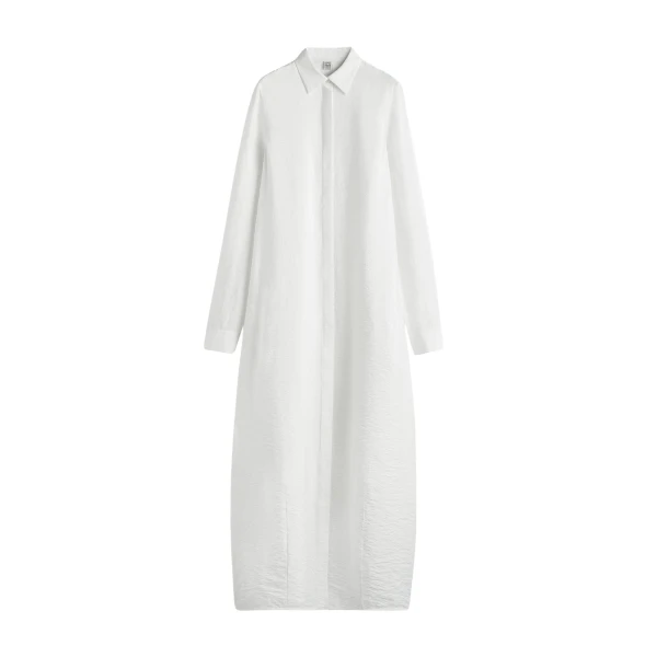 Toteme Parachute shirtdress in White Dress