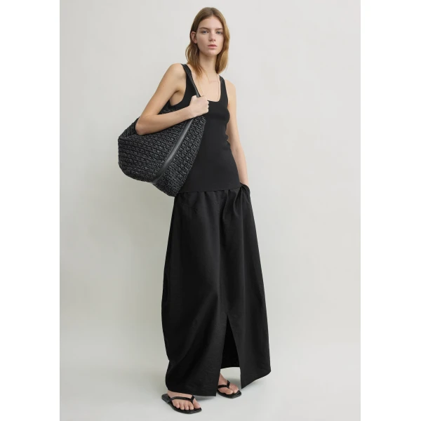 Toteme Parachute skirt in Black, view 2