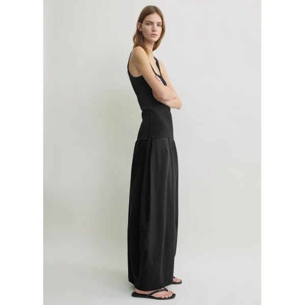 Toteme Parachute skirt in Black, view 3